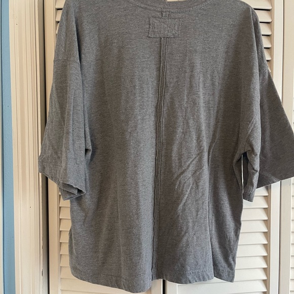 We The Free Heather Gray Short Sleeve Oversized Tee - Picture 4 of 5